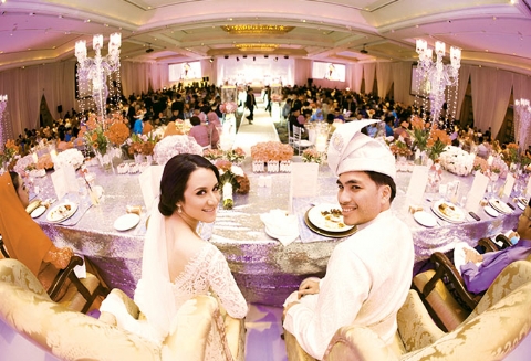Alya dan Zharif, Pernikahan Melayu Modern di Shangri-La 