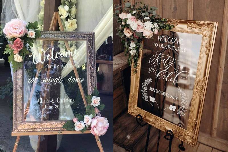 Variasi Wedding Sign Untuk Percantik Dekorasi Anda Weddingku Com