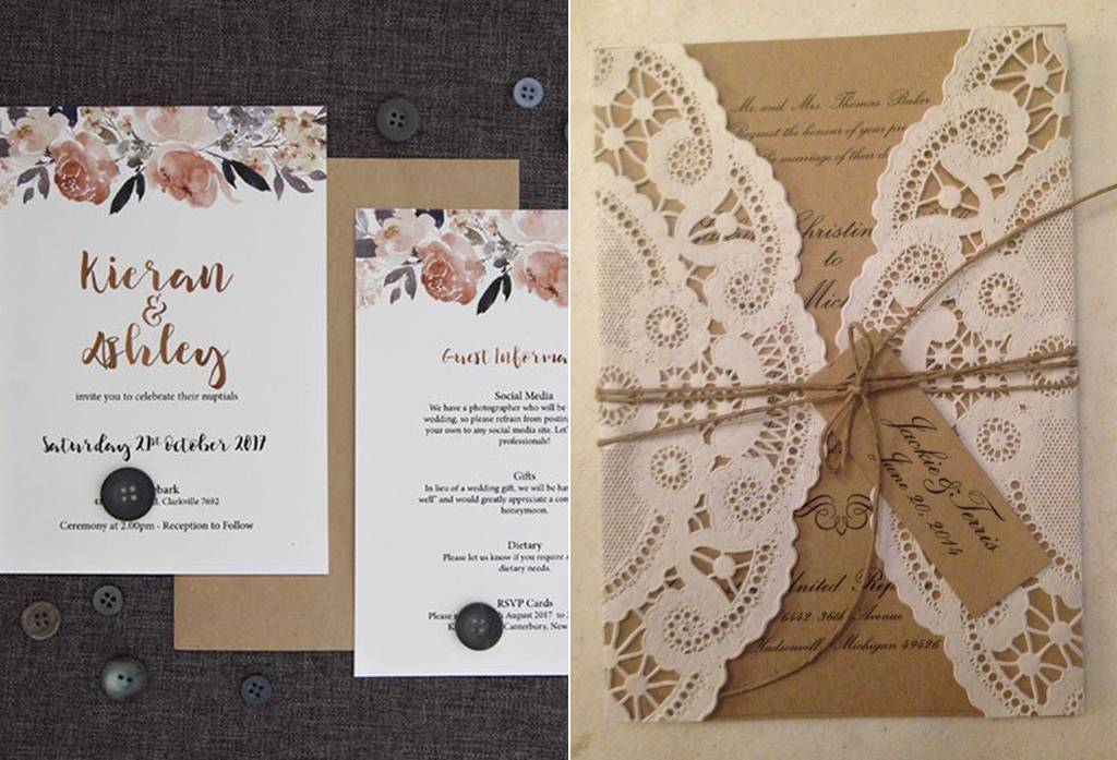 Tren Undangan Pernikahan Motif Bunga Weddingku Com