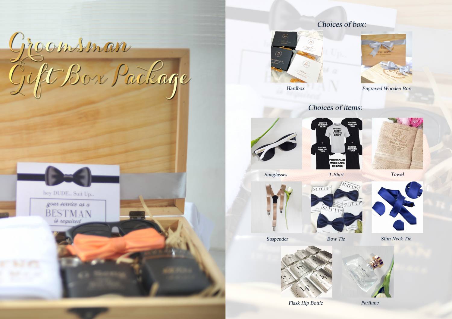 Groomsman / Bestman Kit Set