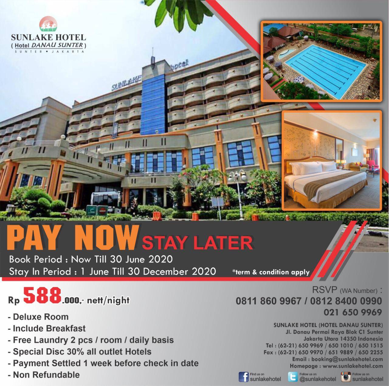 Sunlake Hotel Jakarta Home Weddingku Com