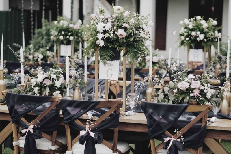 Rustic Wedding under Clear Tent for Andy & Winny 20