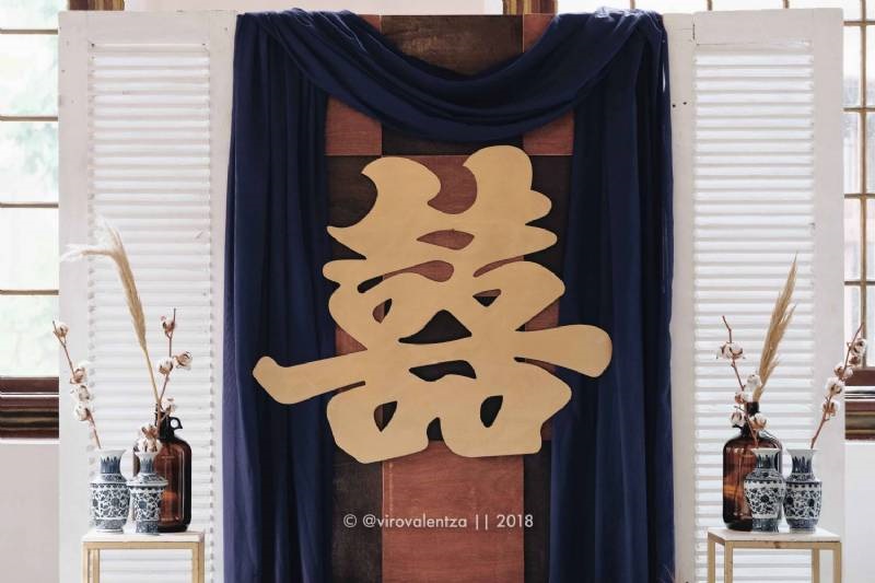 Rustic Wedding under Clear Tent for Andy & Winny