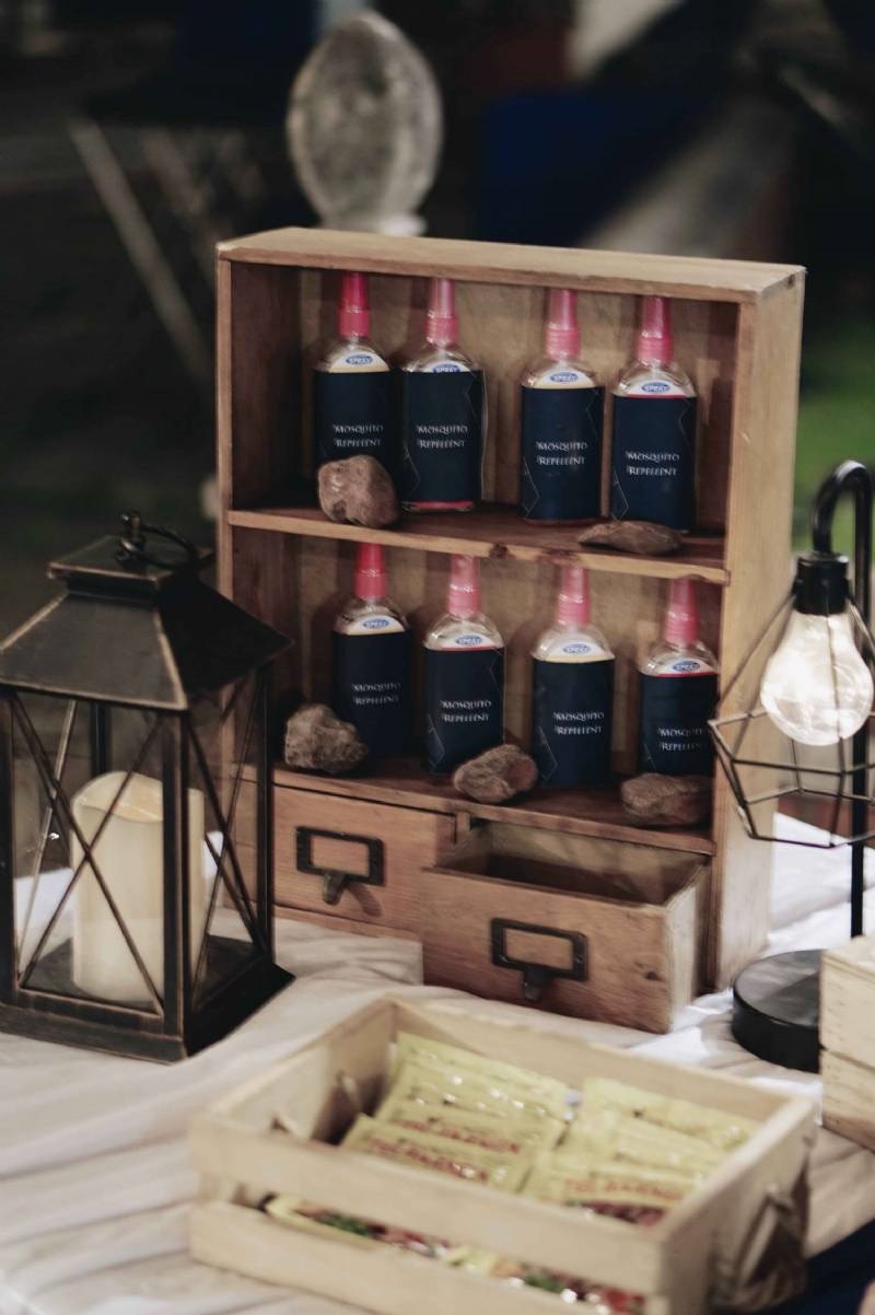 Rustic Wedding under Clear Tent for Andy & Winny 17