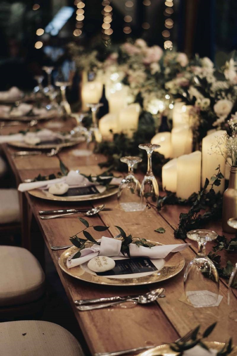 Rustic Wedding under Clear Tent for Andy & Winny 18