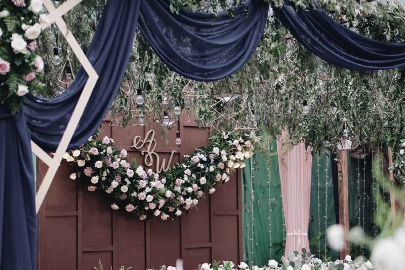 Rustic Wedding under Clear Tent for Andy & Winny 19