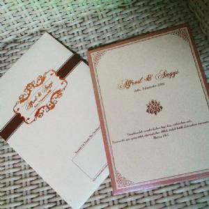 Unique Card Wedding Invitation