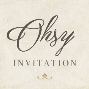 Ohsy Wedding Invitation