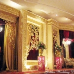 Golden Wedding Decoration