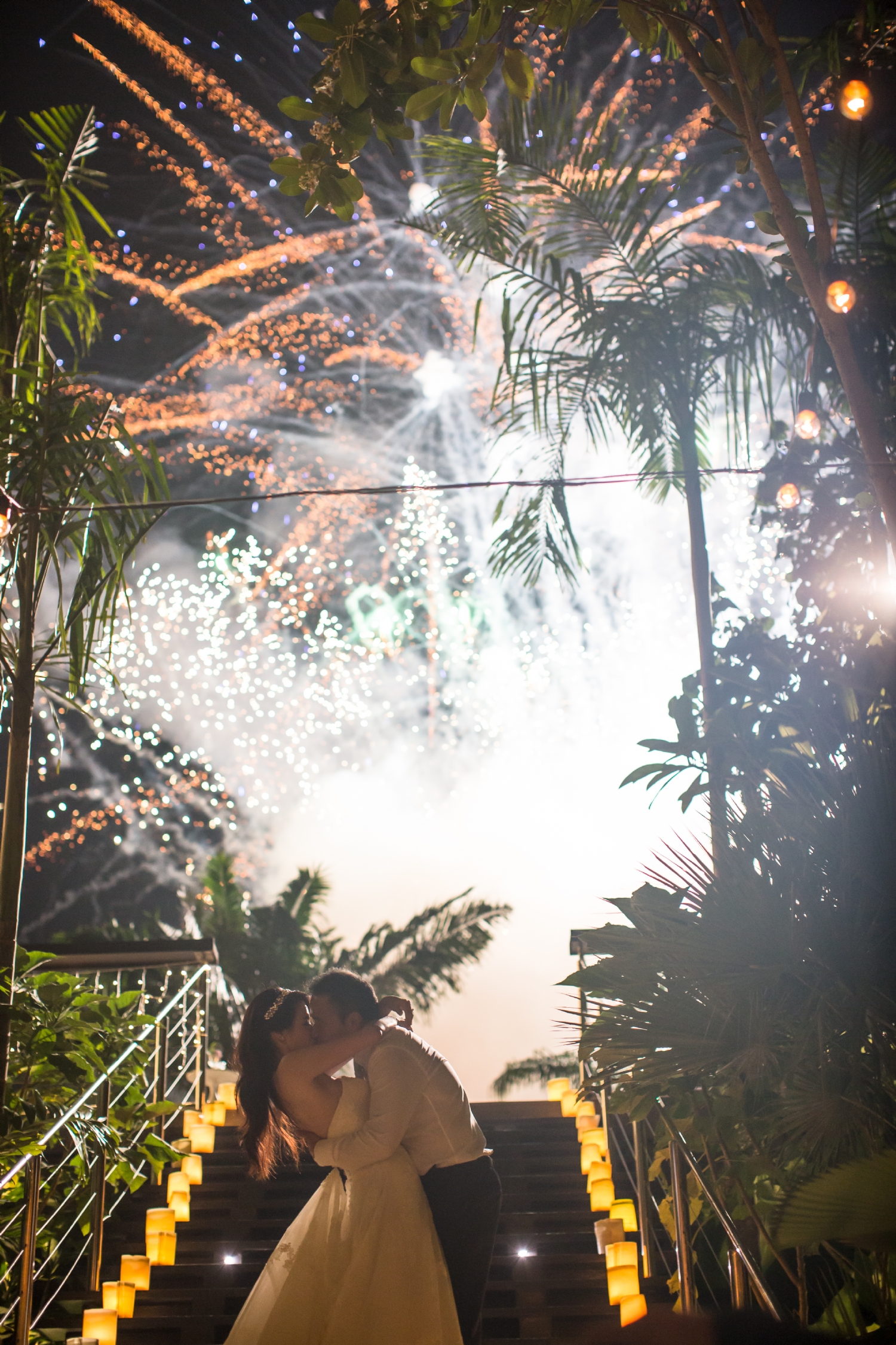 Michael & Yunita Enchanted Forest Wedding at The Glass House by Tirtha 12