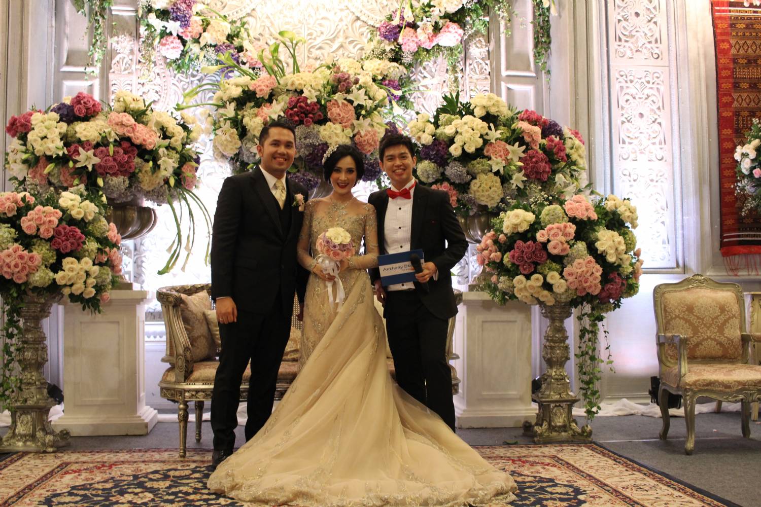 Luxury Nasional wedding Rafflesia Ballroom Balai Kartini by MC Anthony Stevven 3