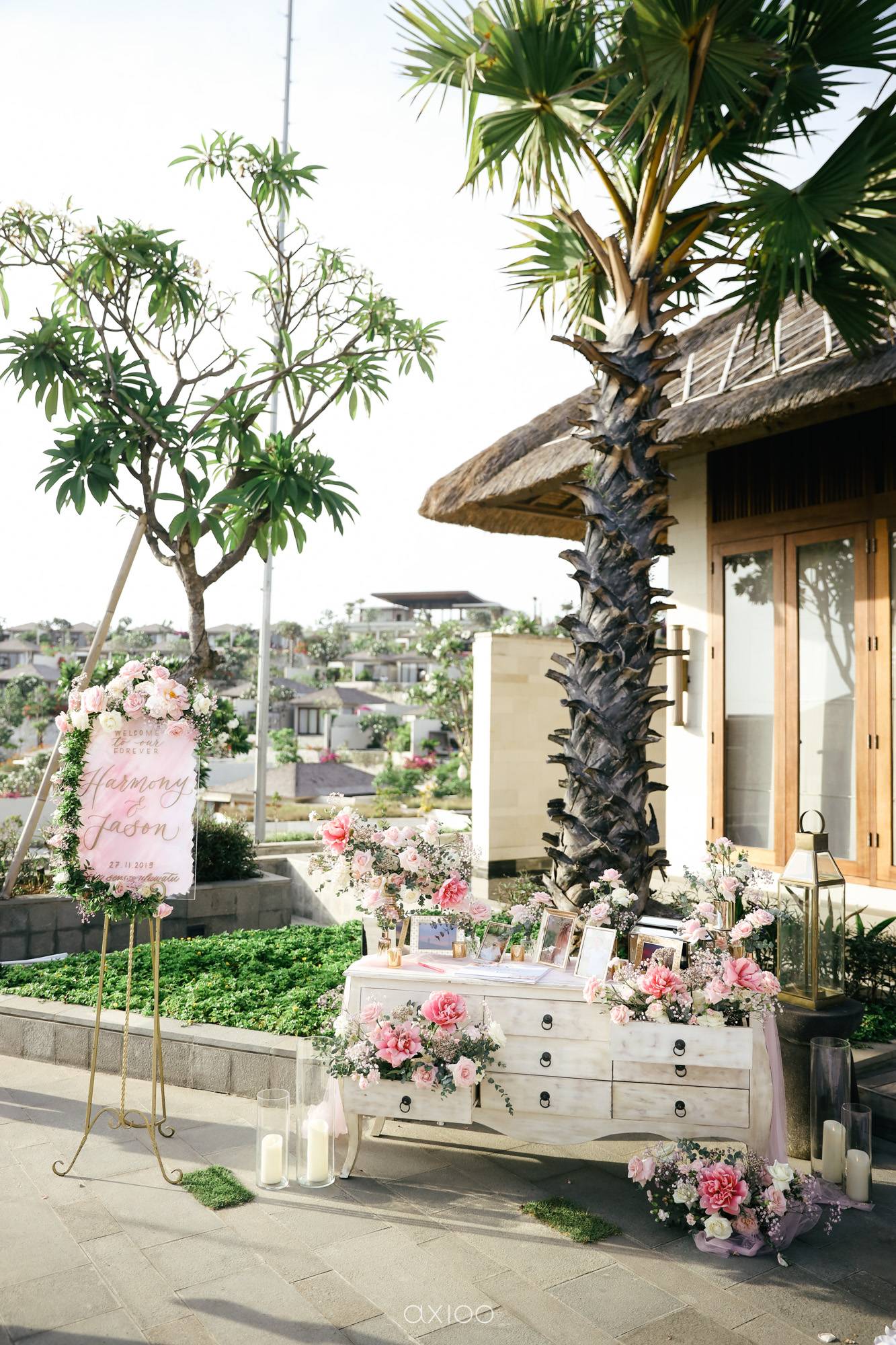 Lush Pink Wedding at Six Sense Bali 4