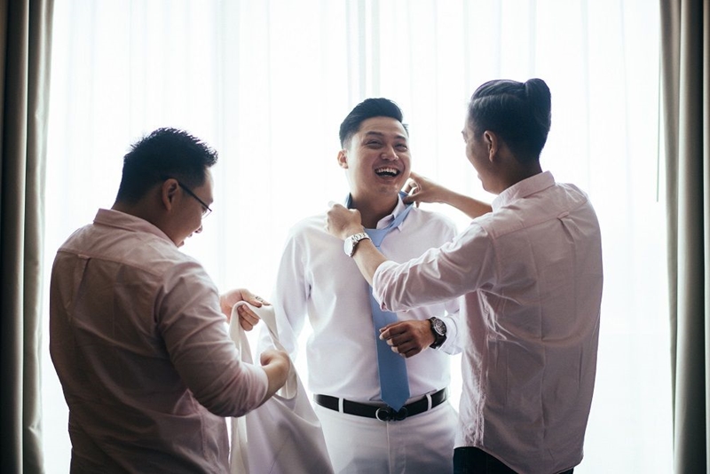 The wedding of Nerissa and Oki at Jakarta Phinisi
