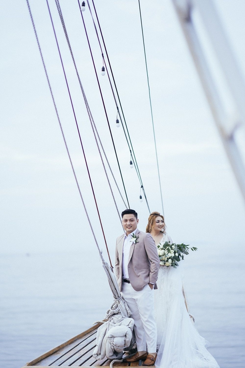 The wedding of Nerissa and Oki at Jakarta Phinisi