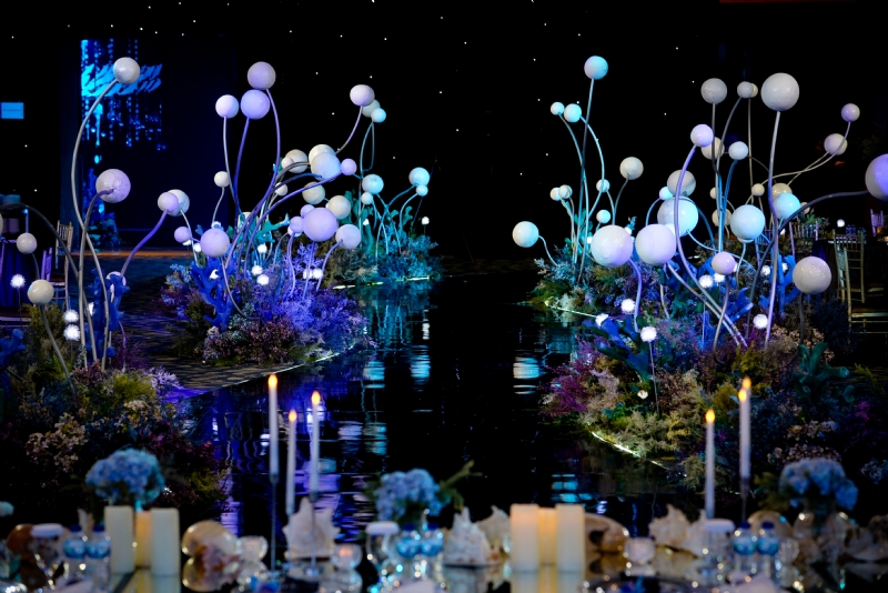Lighting : Orion Prolight | Decoration : De_sketsa Group | Venue : Sheraton Grand Jakarta Gandaria C