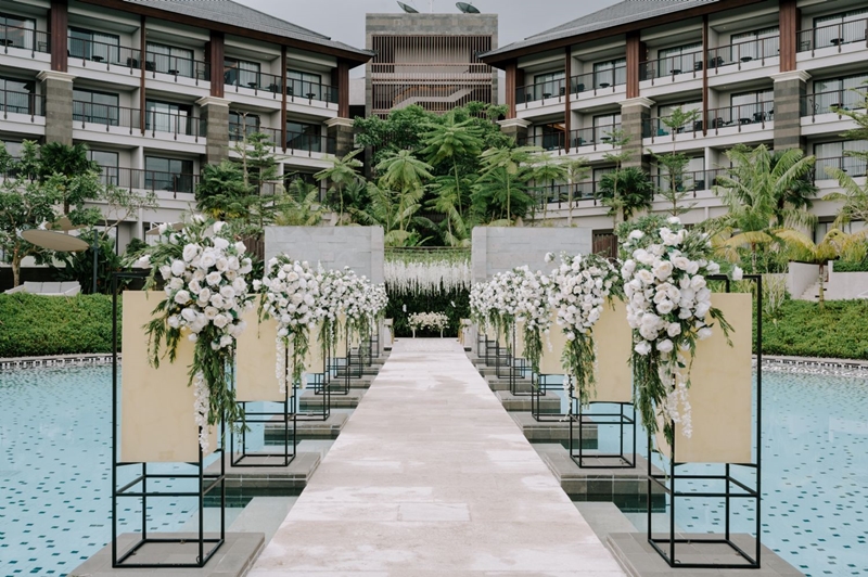 Venue : Renaissance Bali Nusa Dua Resort I Decoration :  Renaissance Bali Nusa Dua Resort I Catering