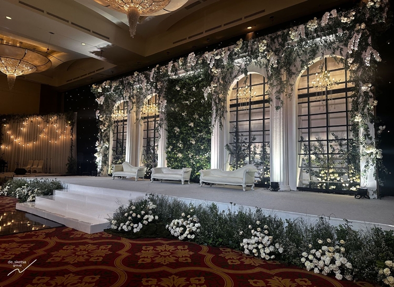 Decoration: de_sketsa I Venue: The Ritz-Carlton Jakarta, Pacific Place I Lighting: Etcetera Lighting