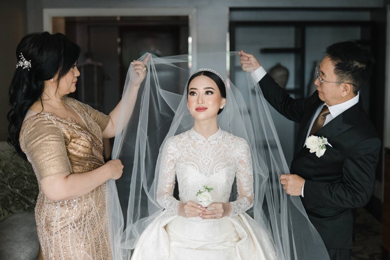 Wedding Planner: dreammaker.wo I Venue: Hotel Indonesia Kempinski Jakarta I Gaun Pengantin: Cynthia 