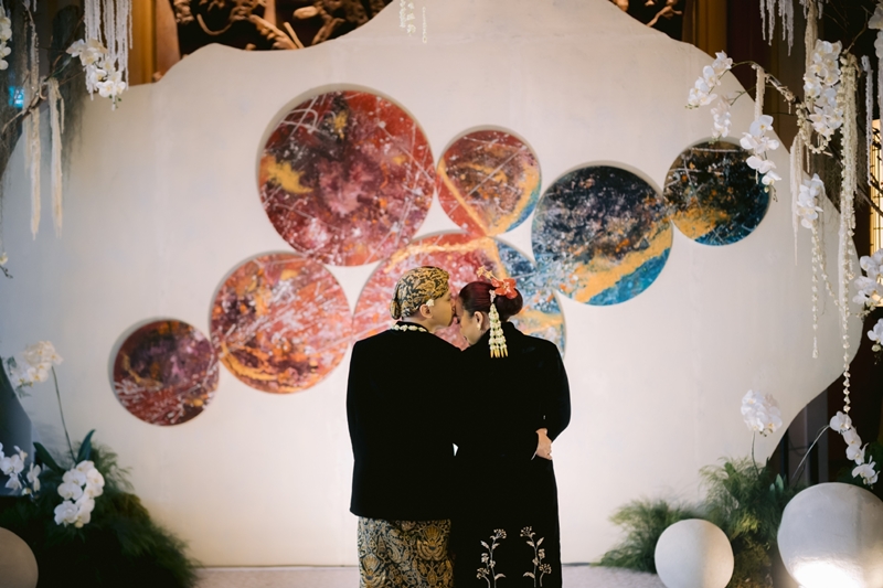 Foto Liputan: Venema Pictures I Lighting: Delight Jakarta I Gown: Widuri I Entertainment: TAF Entert