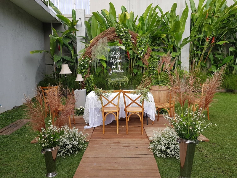 Life Begins in a Garden from The Wedding of Lucky & Dani 2