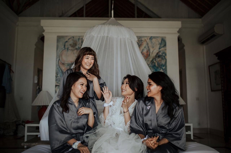 Whimsical Greenery Wedding at Ombak Biru Villa 12