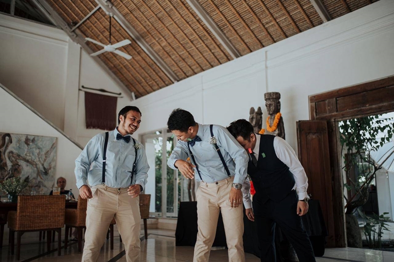 Whimsical Greenery Wedding at Ombak Biru Villa 13