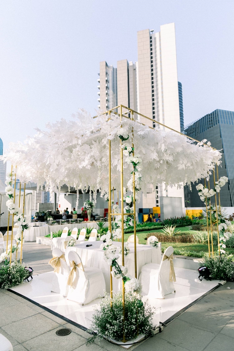 Wedding in Citywalk Sudirman Rooftop & Poolside 2