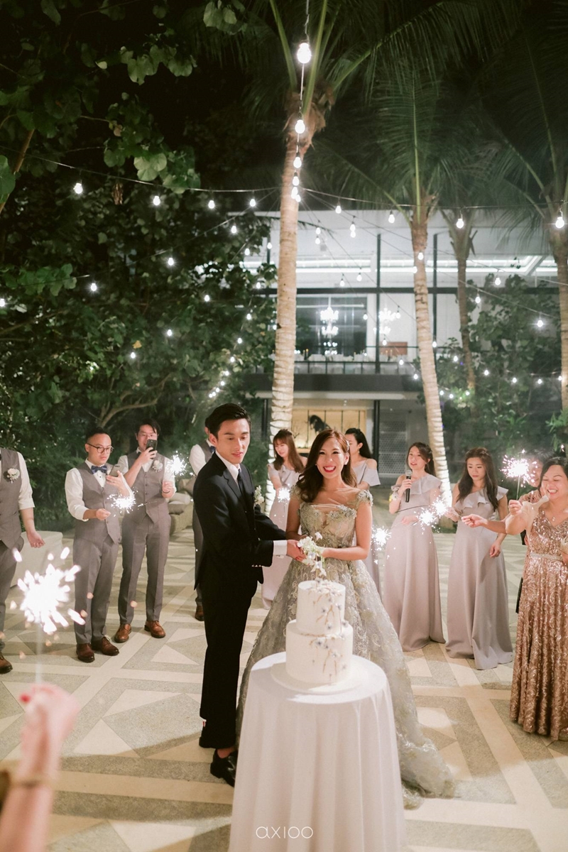 Elegant Peach Nude Wedding at Tirtha Glasshouse 53