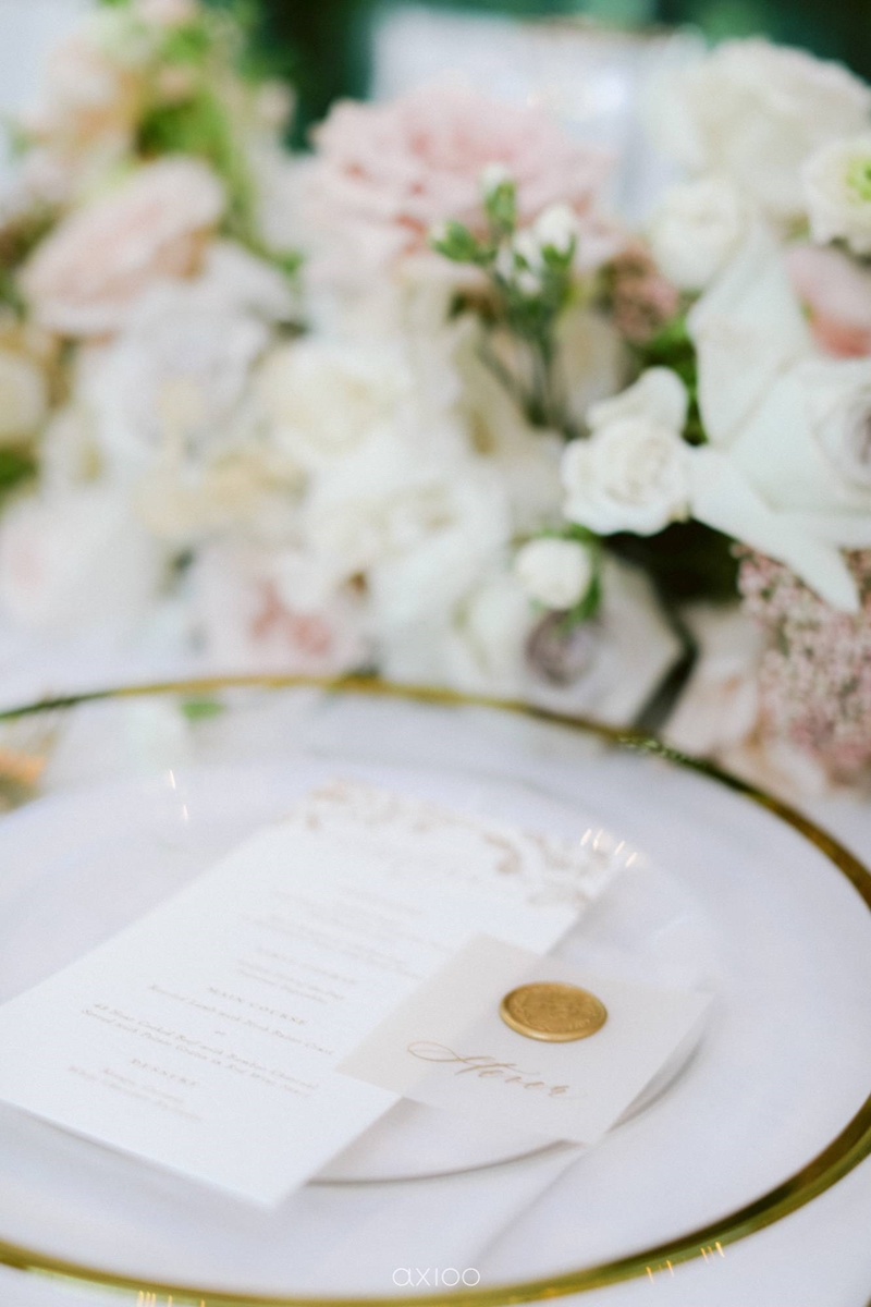 Elegant Peach Nude Wedding at Tirtha Glasshouse 29