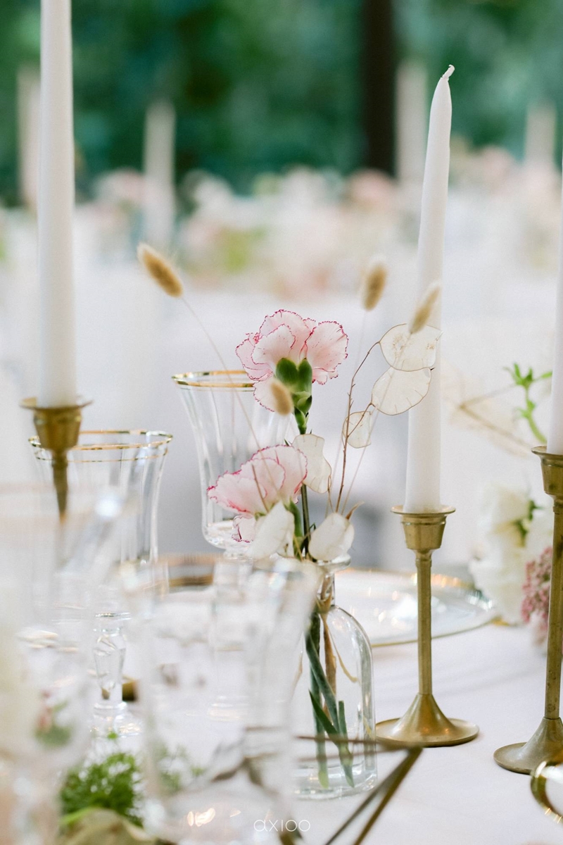 Elegant Peach Nude Wedding at Tirtha Glasshouse 34