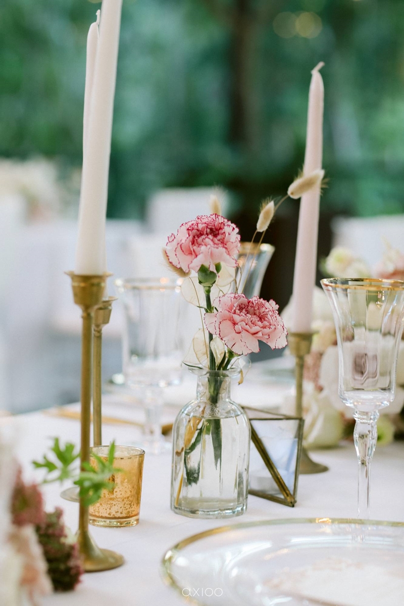 Elegant Peach Nude Wedding at Tirtha Glasshouse 38