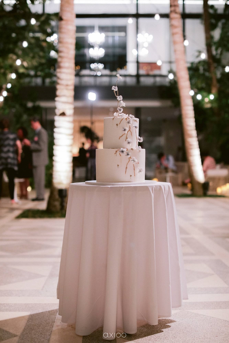 Elegant Peach Nude Wedding at Tirtha Glasshouse 49