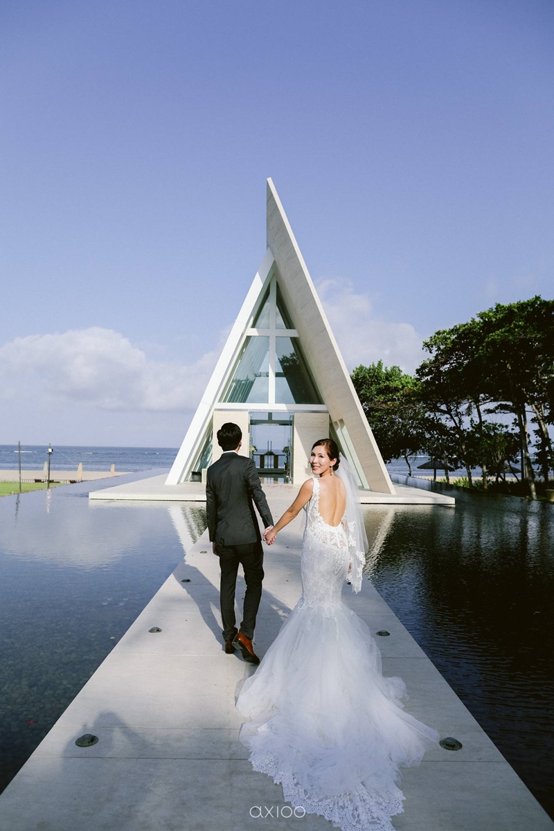 Elegant Peach Nude Wedding at Tirtha Glasshouse 20