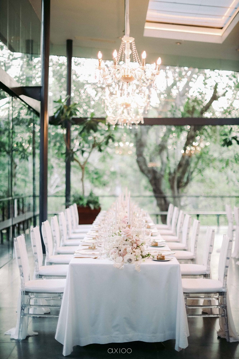 Elegant Peach Nude Wedding at Tirtha Glasshouse 67