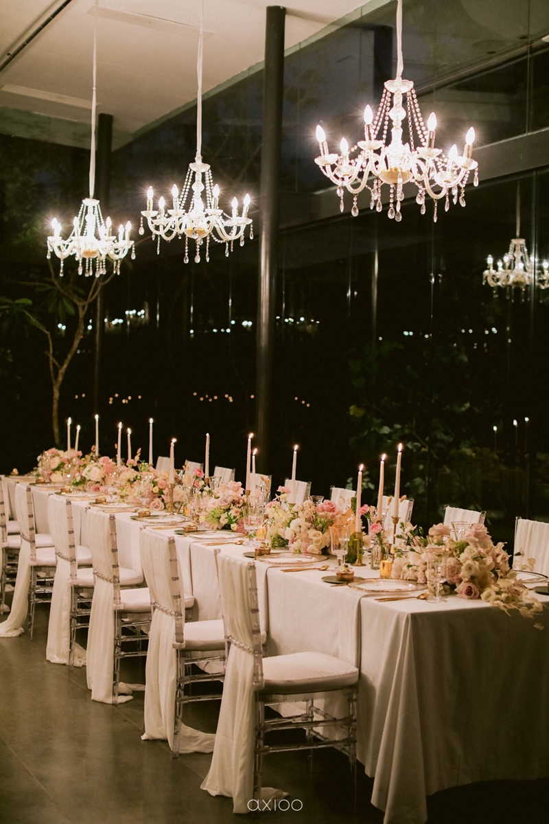 Elegant Peach Nude Wedding at Tirtha Glasshouse 47