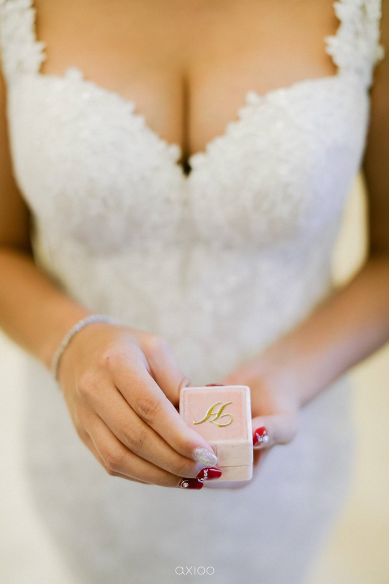 Elegant Peach Nude Wedding at Tirtha Glasshouse 15