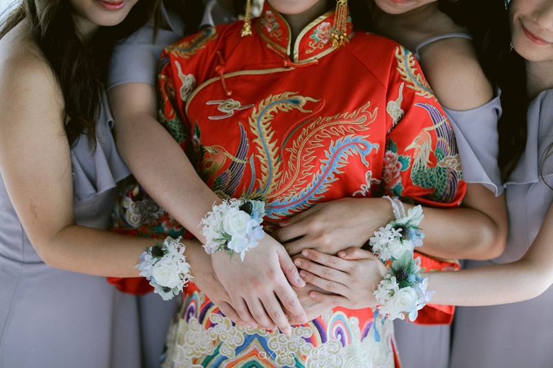 Elegant Peach Nude Wedding at Tirtha Glasshouse 6