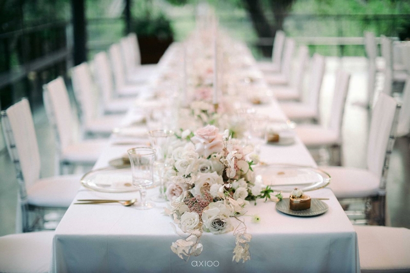 Elegant Peach Nude Wedding at Tirtha Glasshouse 68