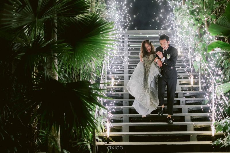 Elegant Peach Nude Wedding at Tirtha Glasshouse 51