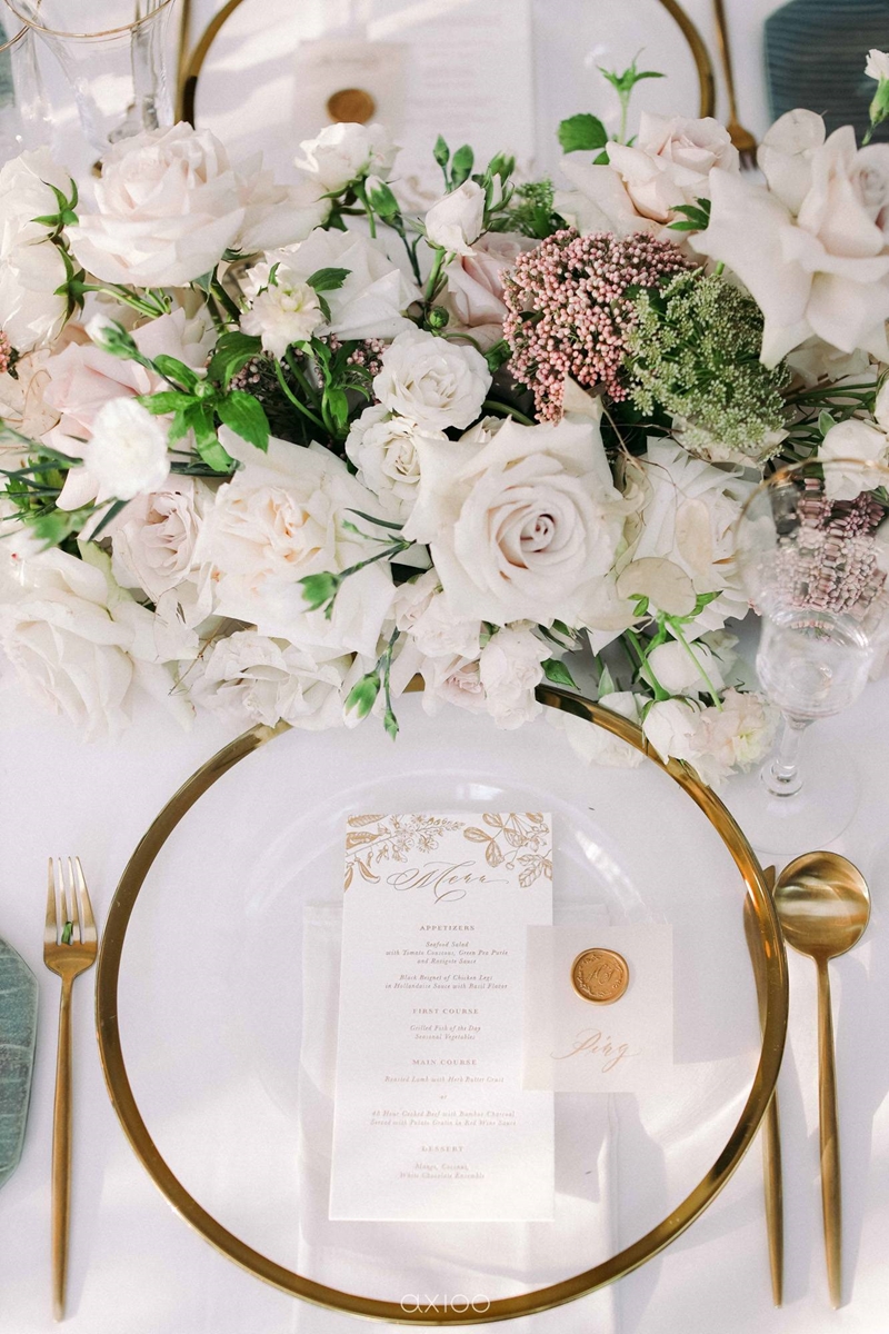 Elegant Peach Nude Wedding at Tirtha Glasshouse 58