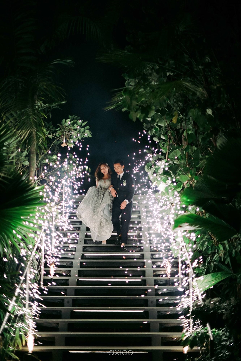 Elegant Peach Nude Wedding at Tirtha Glasshouse 71