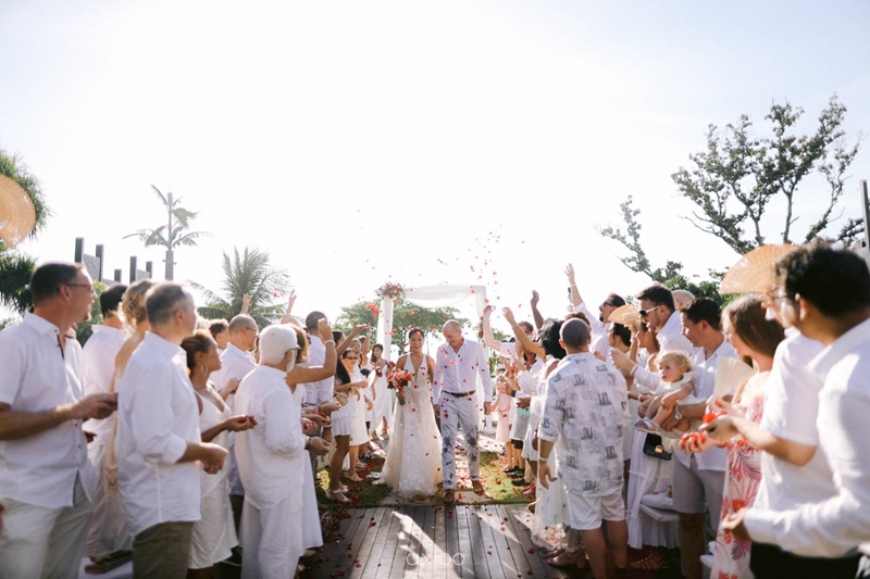 Modern Playfull Wedding at Indigo Seminyak Bali 72