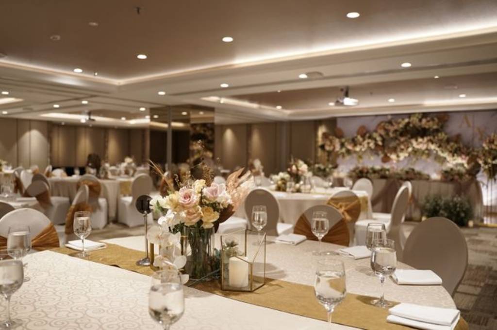 INTIMATE WEDDING PACKAGE for 50 persons at Jasmine Ballroom by Ayana